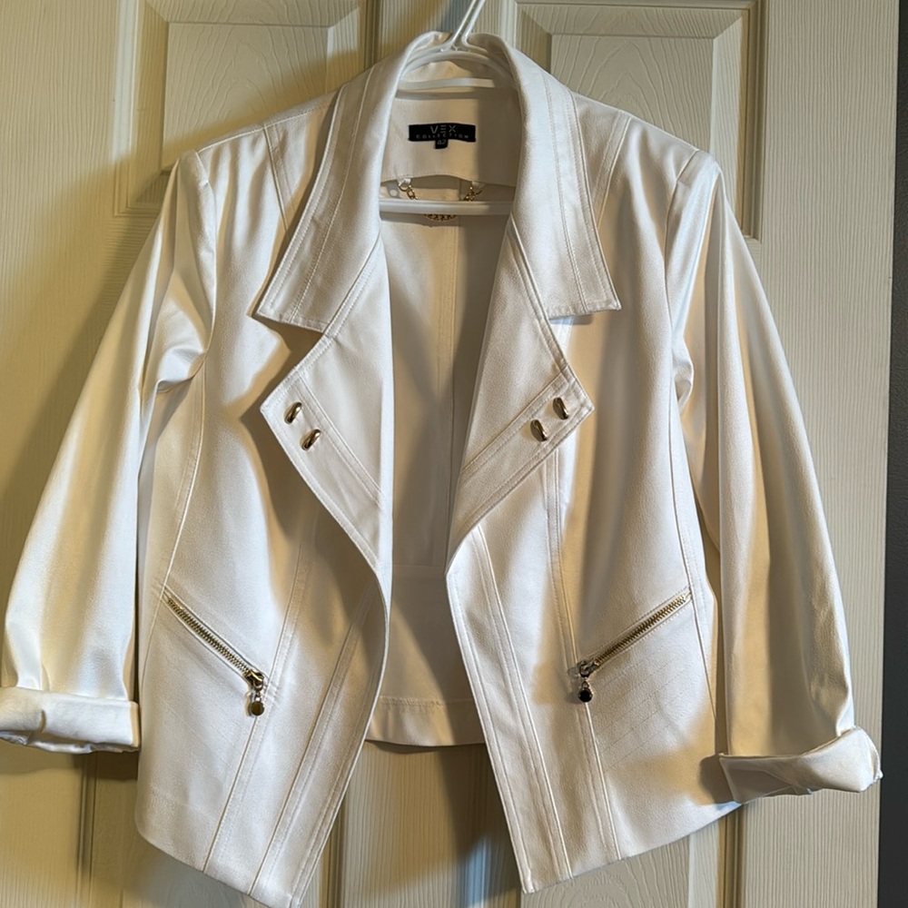Faux Leather Jacket